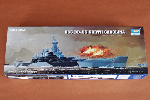 Amazon | トランペッター 1/350 米海軍 戦艦 BB-55